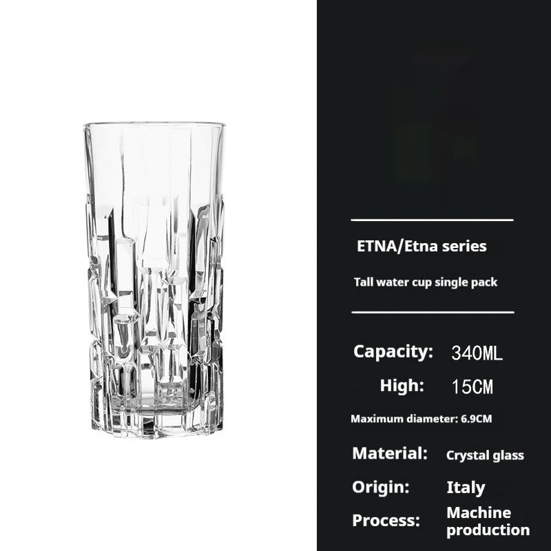 Elevate Your Dining Experience with Our Crystal Wine Glass Home Use Set