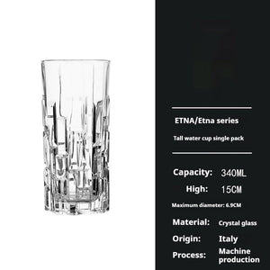 Elevate Your Dining Experience with Our Crystal Wine Glass Home Use Set