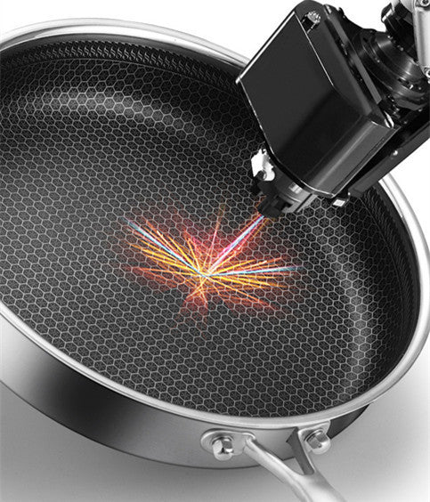 Transform Your Cooking with the Stainless Steel Non-Stick Frying Pan
