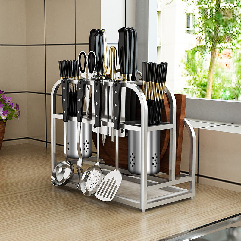 Transform Your Kitchen with Our Chopping Board Storage Rack for Knives
