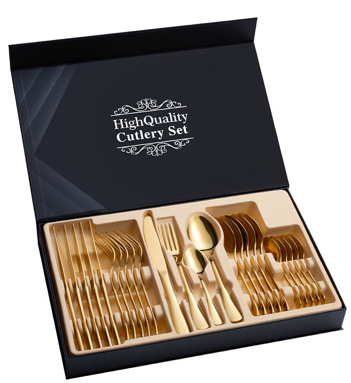 Elevate Your Dining Experience with Our Stainless Steel Cutlery Set