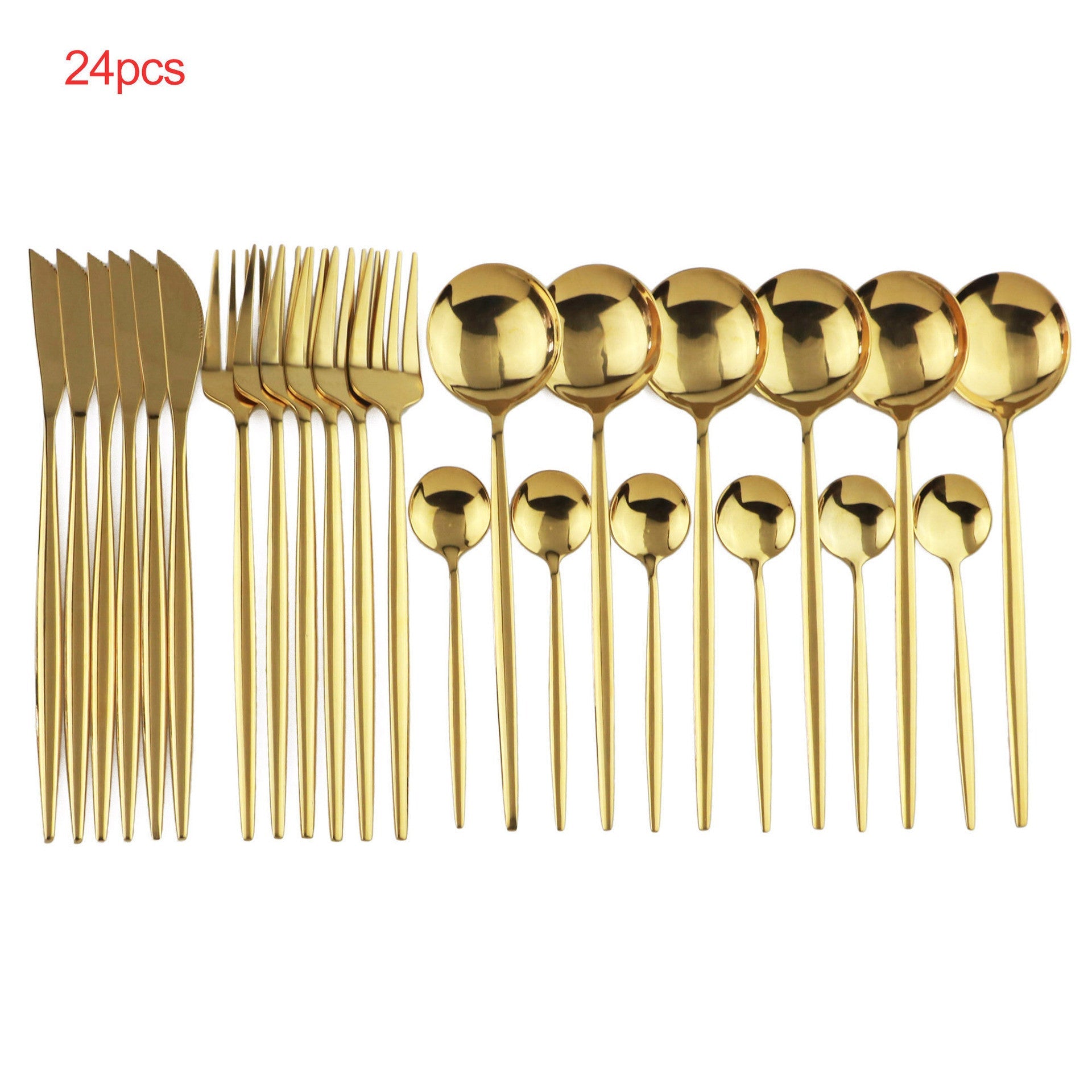 Elevate Your Dining Experience with Our 24pcs Luxury Cutlery Set