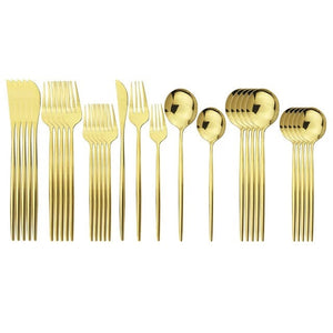 Elevate Your Dining Experience with Our Stainless Steel Cutlery Set