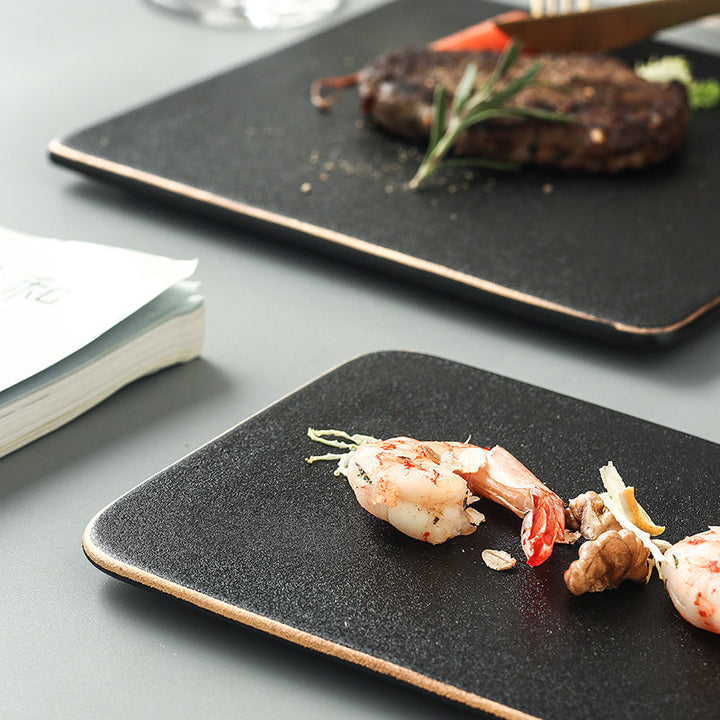 Elevate Your Dining Experience with Our Steak Plate Cutlery Set