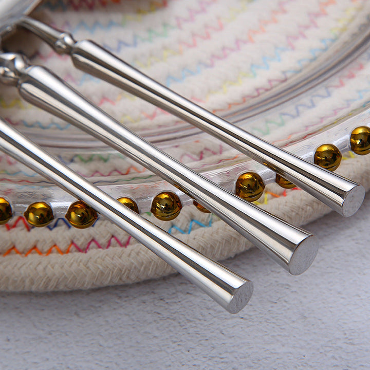 Elevate Your Dining Experience with Our Fork Spoon Steak Cutlery Set