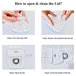 Organize Your Kitchen with the 6pcs Set Easy Lock Food Storage Containers