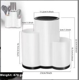 Transform Your Kitchen with the TPR Material Knife Holder