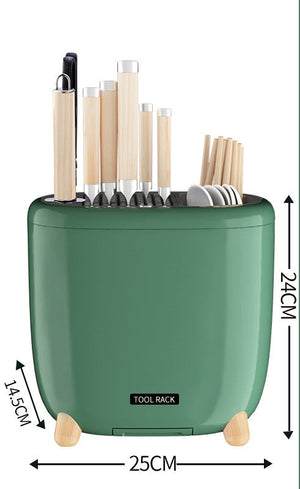 Elevate Your Kitchen Organization with Our Kitchen Utensils Tableware Cutlery Rack