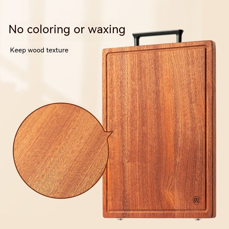 Ebony Solid Wood Household Cutting Board