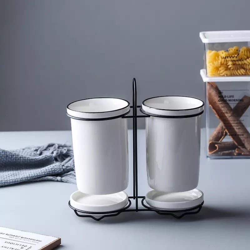 Chopsticks spoon storage rack