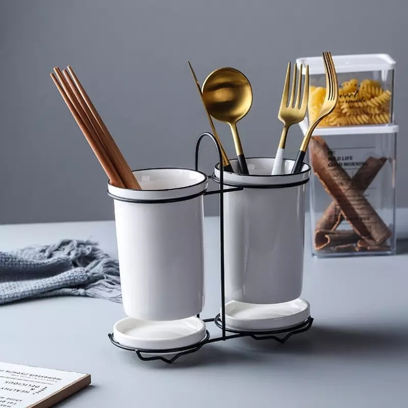 Chopsticks spoon storage rack