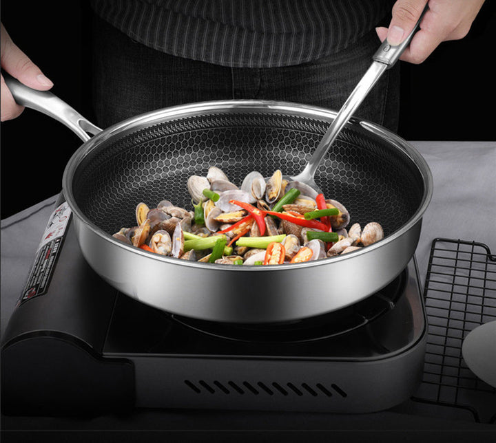 Stainless Steel Non-Stick Frying Pan