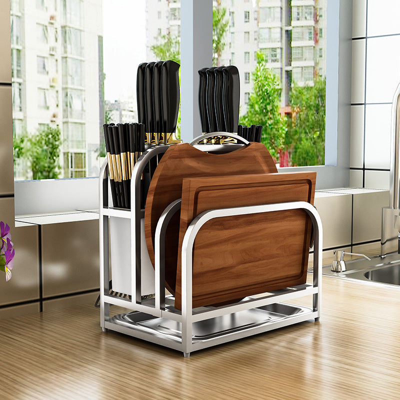 Chopping Board Storage Rack For Knives