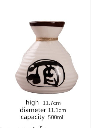 Japanese Sake Wineware Ceramic Wine Glass Set