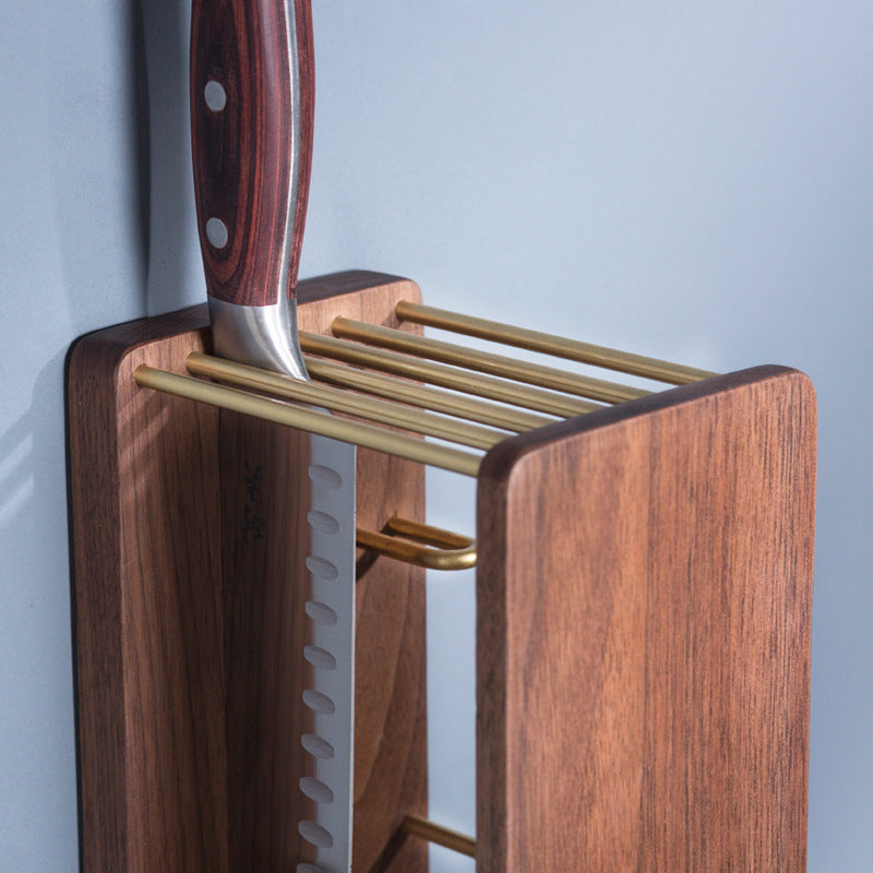 Kitchen Knife Wall-Mounted Rack