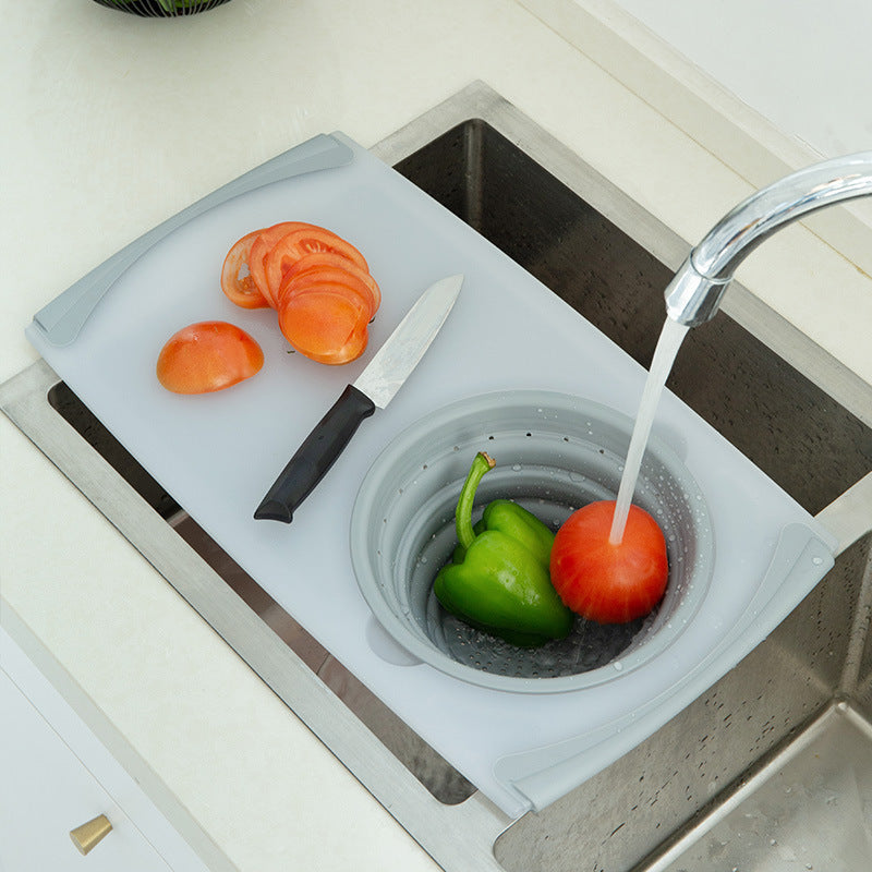 Drain Basket Thickened Plastic Cutting Board
