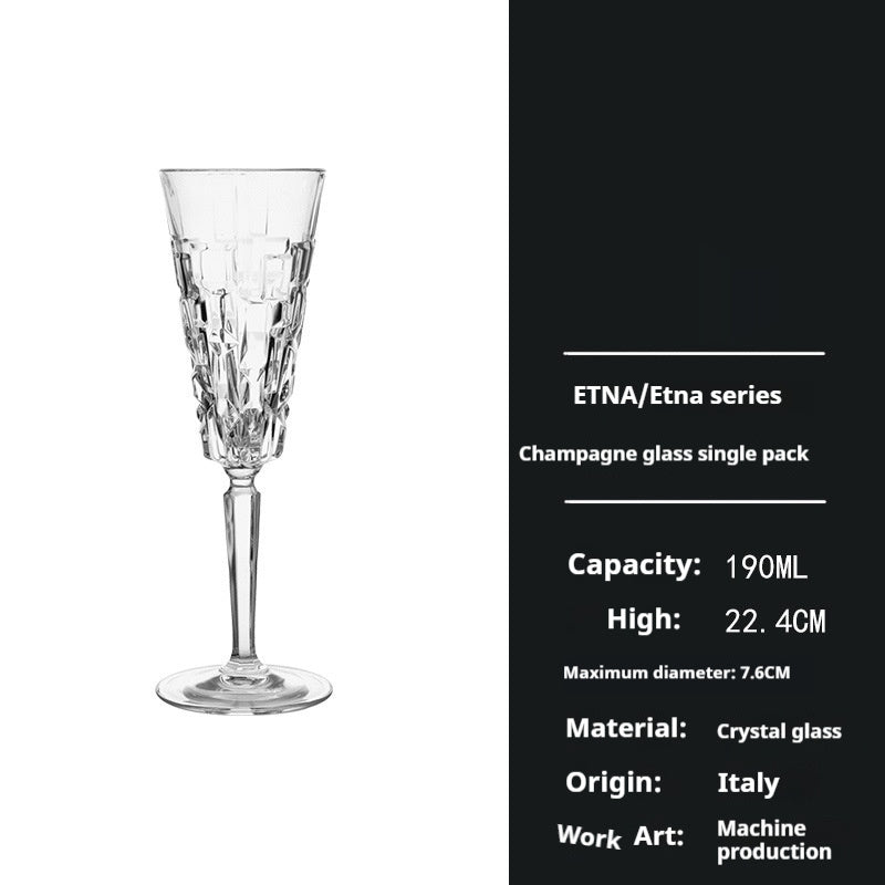 Crystal Wine Glass Home Use Set
