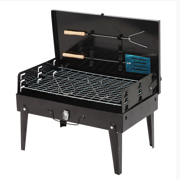 Portable Charcoal Folding Box Grill