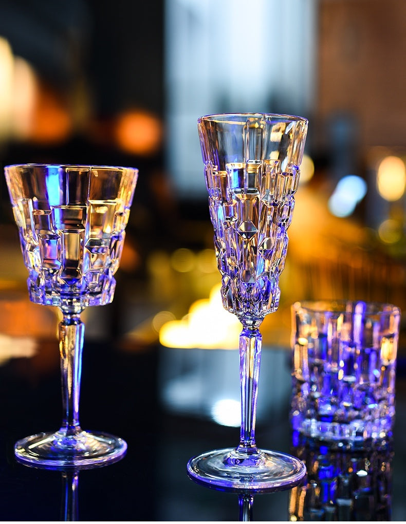 Crystal Wine Glass Home Use Set