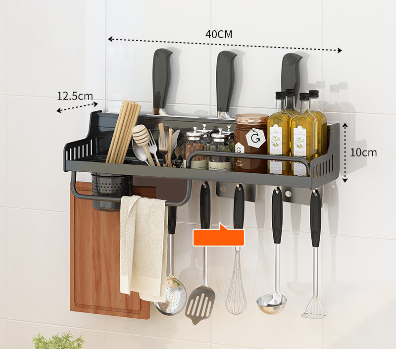Punch-free Kitchen Rack
