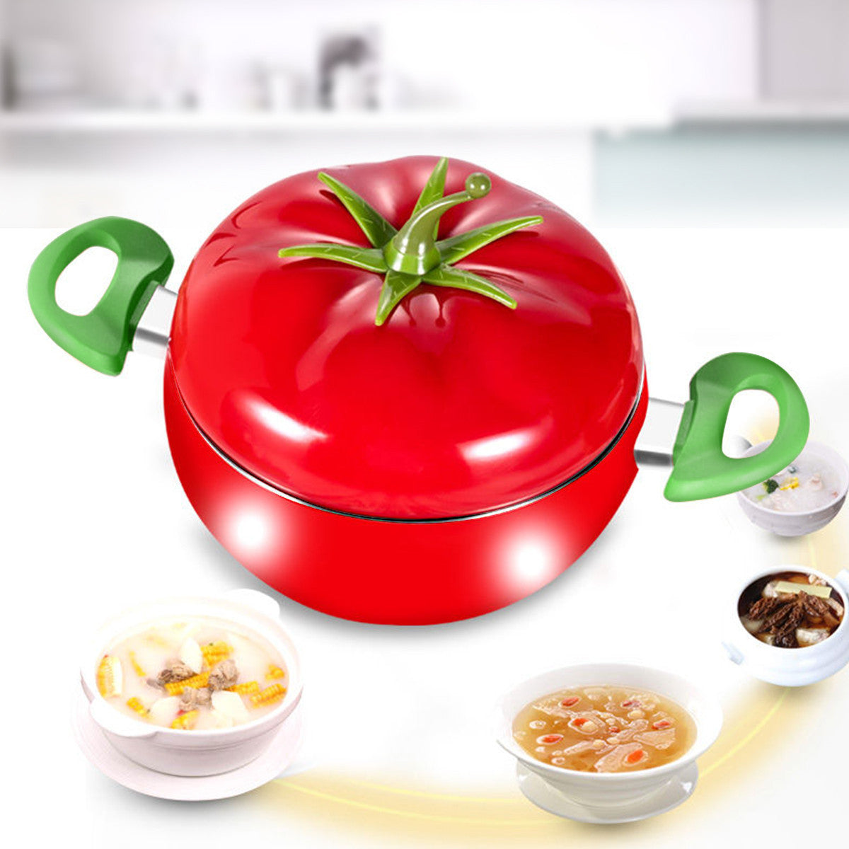 Tomato Soup Pot Steamer Induction Cooker