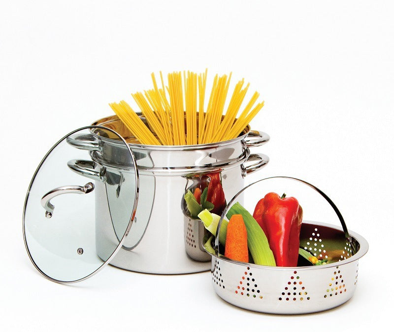 Multi-functional Draining Noodles Strainer Pot