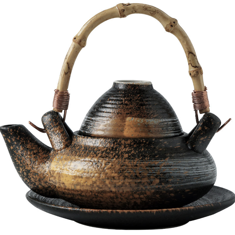 Japanese ceramic seafood soup pot