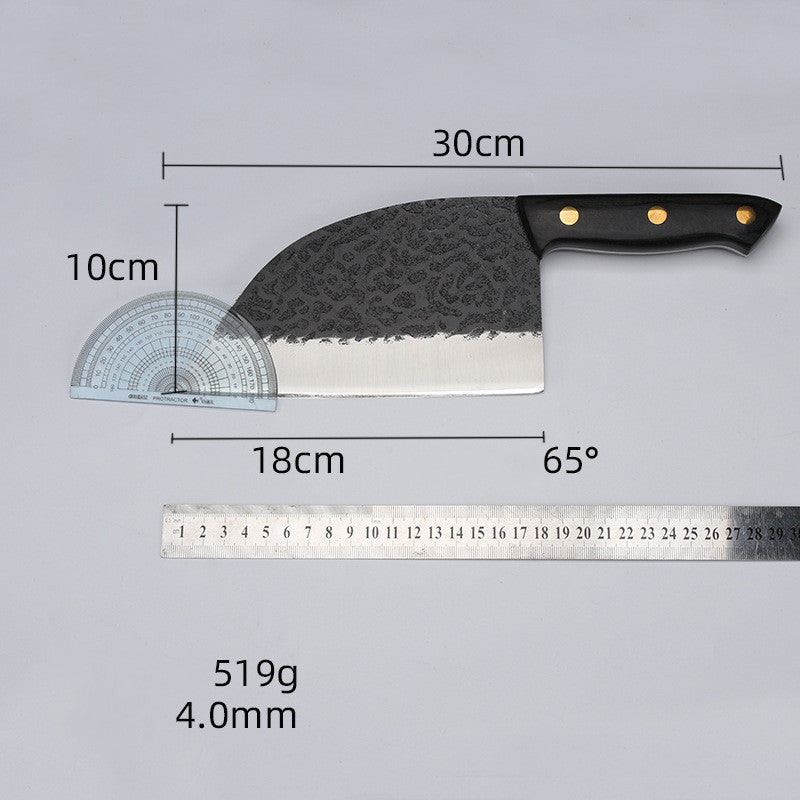 Forged Hammered Stainless Steel Kitchen Knives