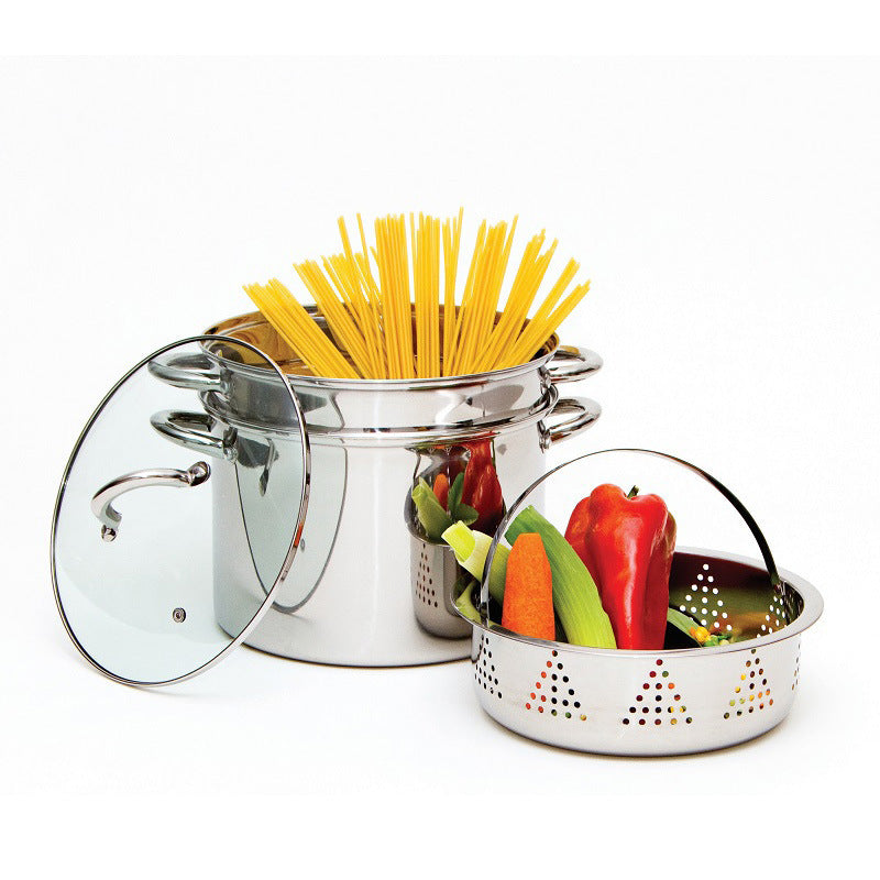 Multi-functional Draining Noodles Strainer Pot