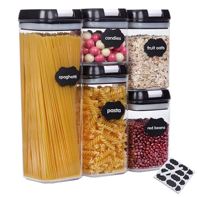 5pcs Set Easy Lock Food Storage