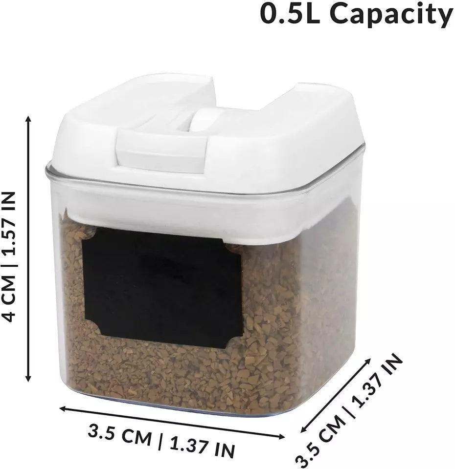 5pcs Set Easy Lock Food Storage