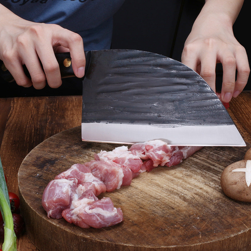 Forged Hammered Stainless Steel Kitchen Knives