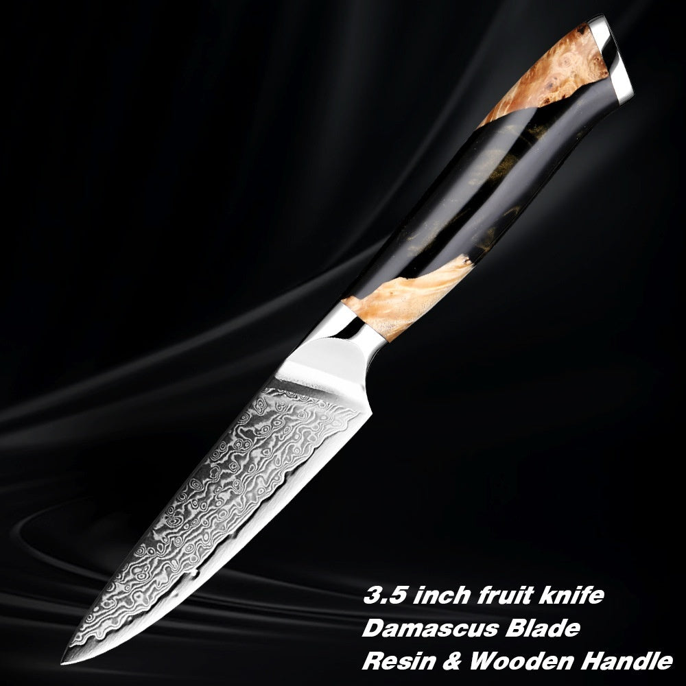 Damascus Steel Chef Knife Kitchen Knives