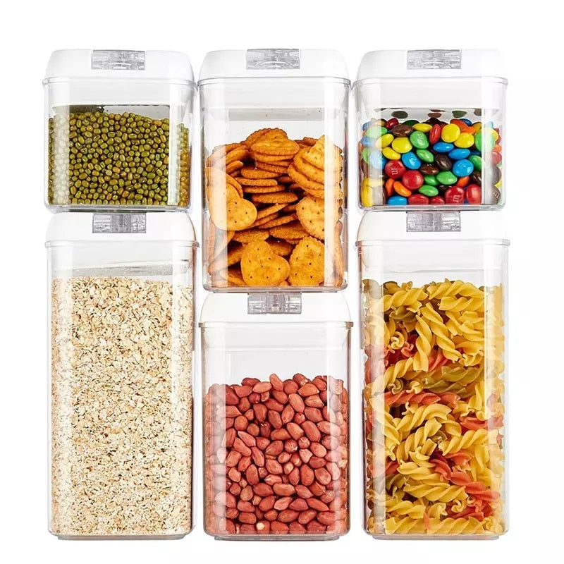 6pcs Set Easy Lock Food Storage Containers