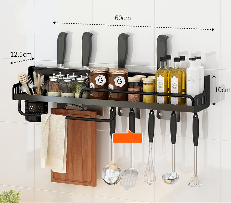 Punch-free Kitchen Rack