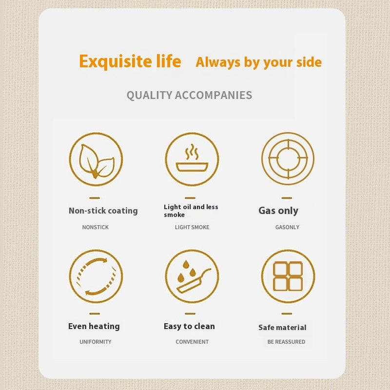 Gas Stove Fry Pan Aluminum