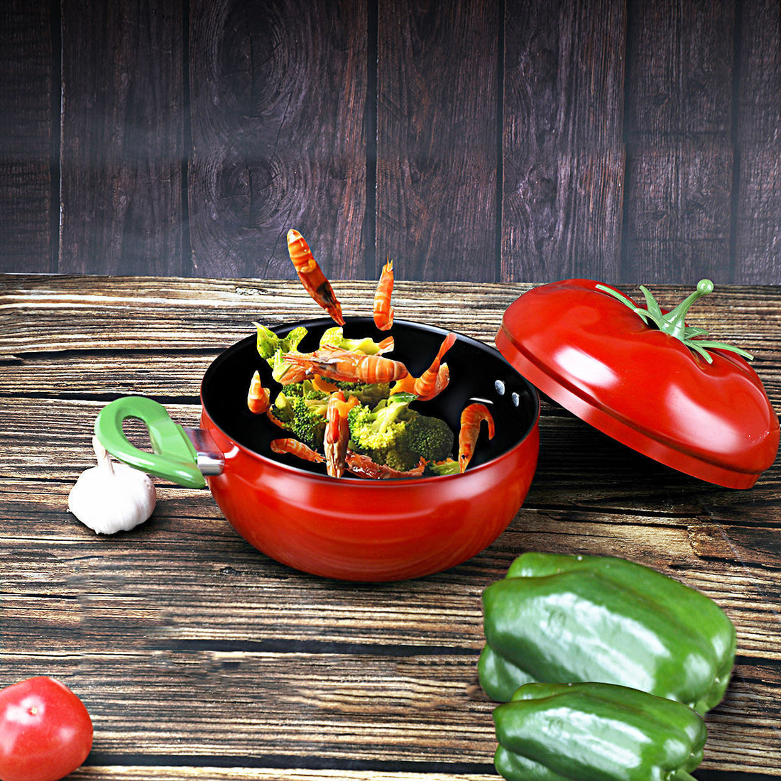 Tomato Soup Pot Steamer Induction Cooker