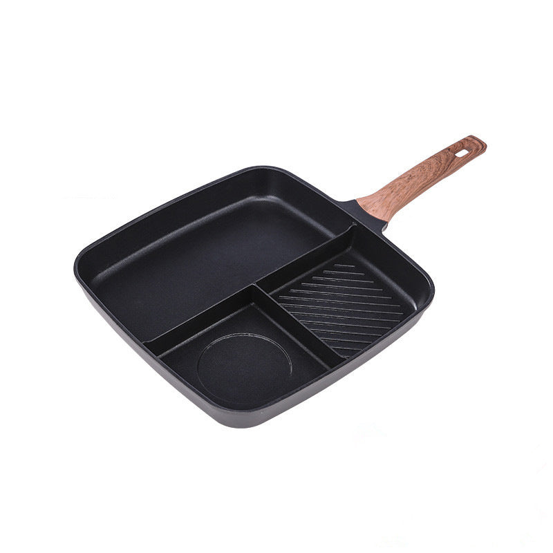 Steak Breakfast Three-in-one Frying Pan