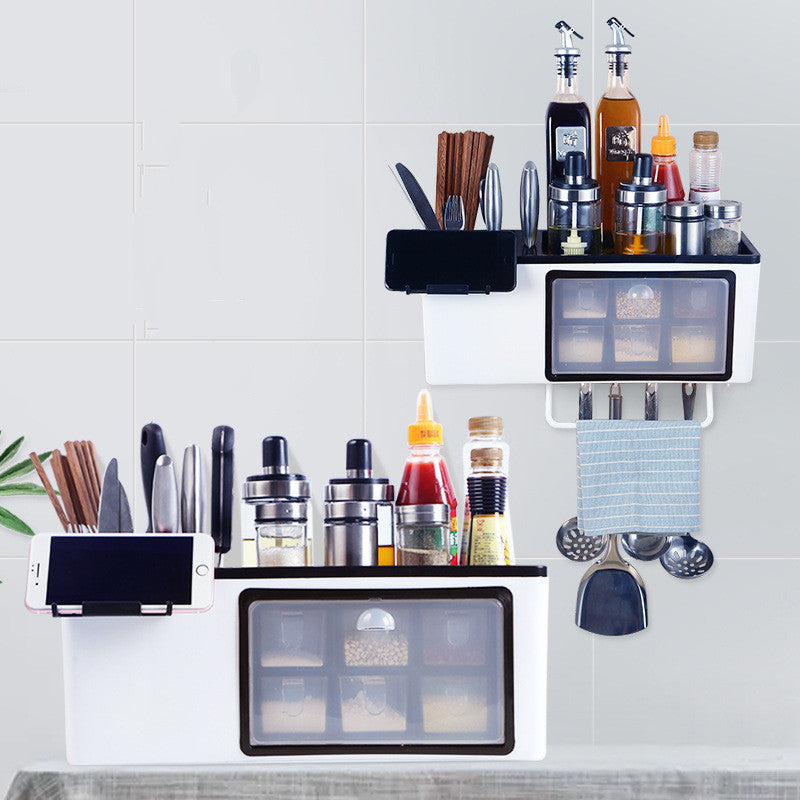 Kitchenware Seasoning Storage Box Rack