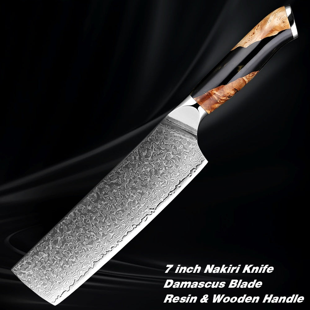 Damascus Steel Chef Knife Kitchen Knives