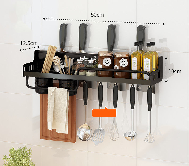 Punch-free Kitchen Rack