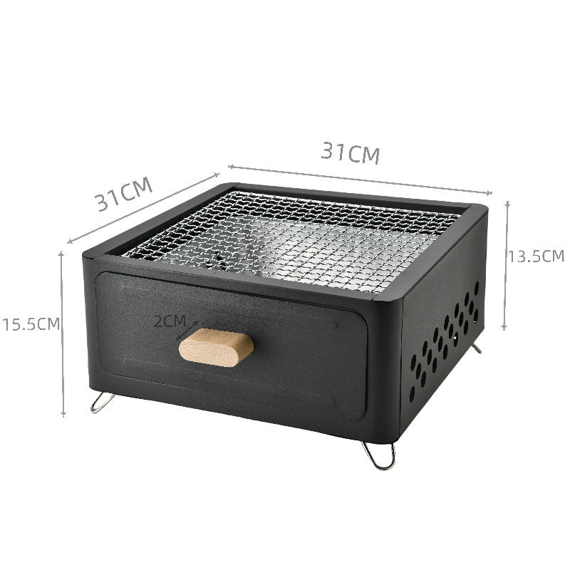Outdoor Charcoal Barbecue Grill