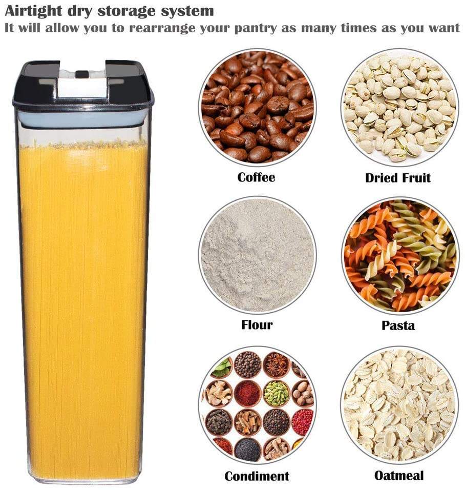 5pcs Set Easy Lock Food Storage