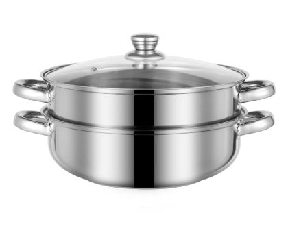 Stainless Steel Steamer Soup Pot