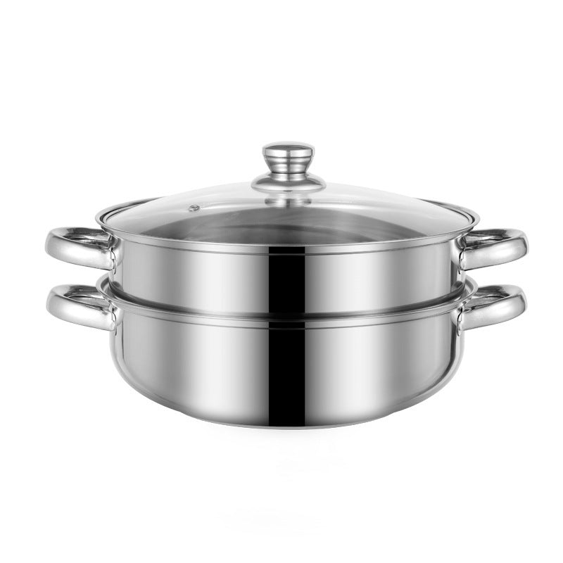 Stainless Steel Steamer Soup Pot