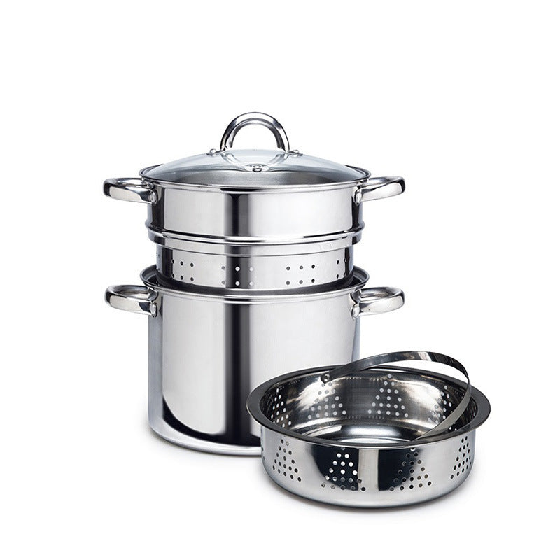 Multi-functional Draining Noodles Strainer Pot