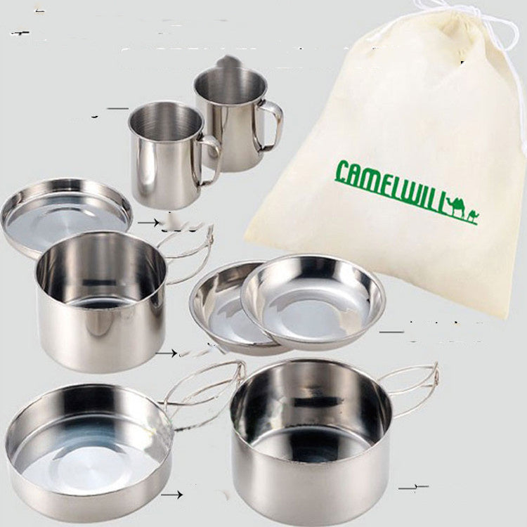 Outdoor Steamer Picnic Pot Household