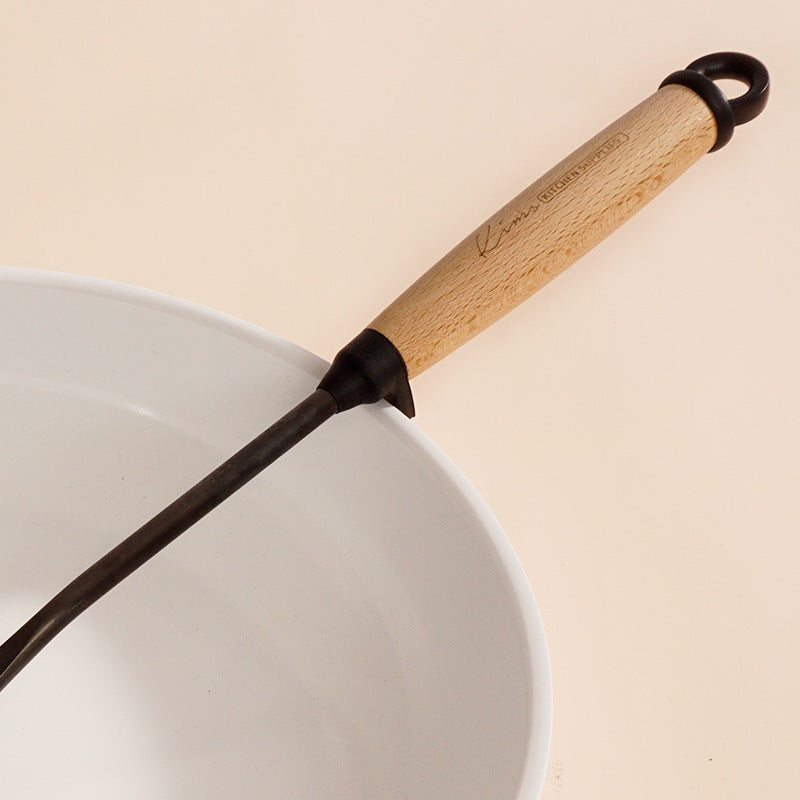 Household Kitchen Wooden Handle Utensils Set