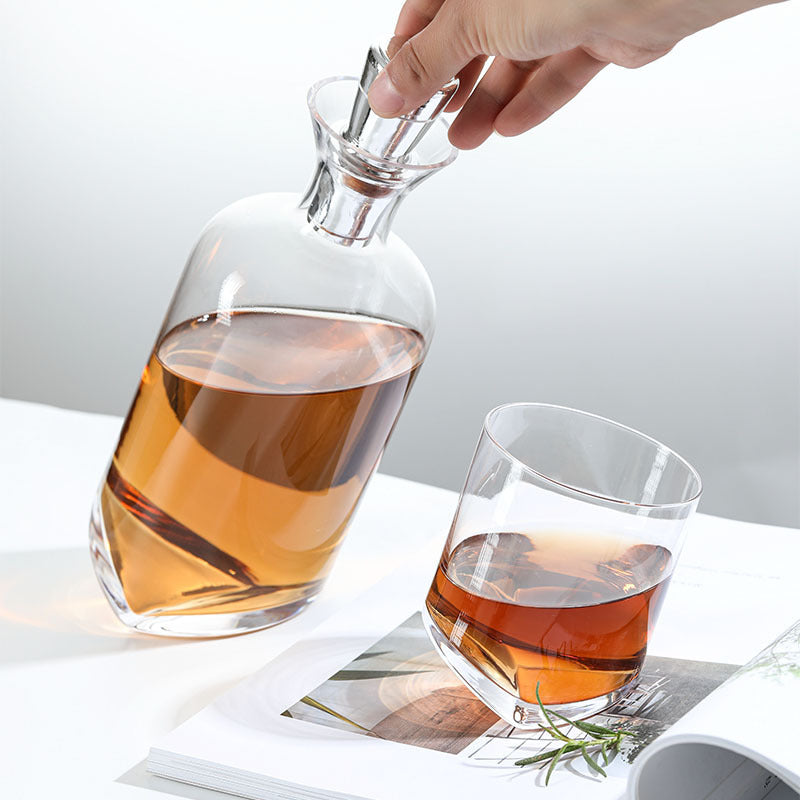 European Creative Golden Wine Glass Set