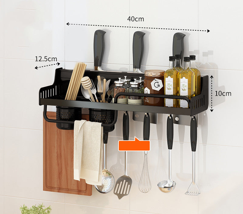 Punch-free Kitchen Rack
